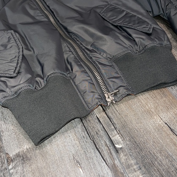 Fear Of God (FOG) Gray Bomber Jacket - Picture 4 of 14